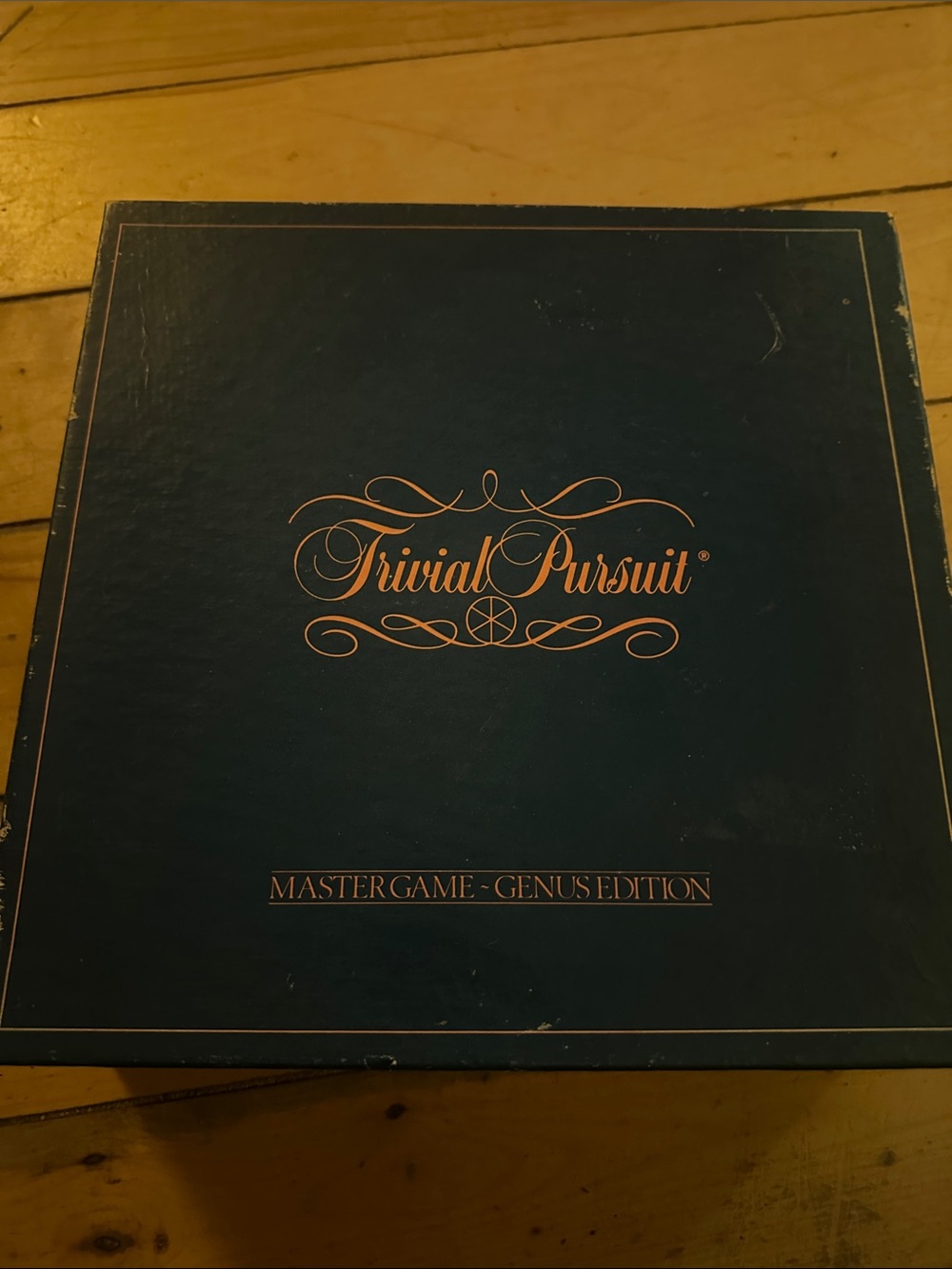 Trivial Pursuit Master Game - Genus Edition (Navy with Gold Lettering)